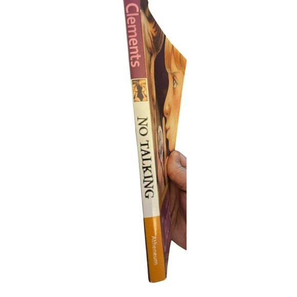 No Talking By Andrew Clements Paperback New - Picture 2 of 2